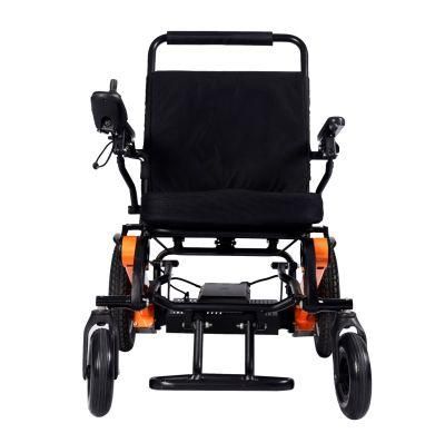 Comfortable Lithium Battery Portable Folding Electric Wheelchair