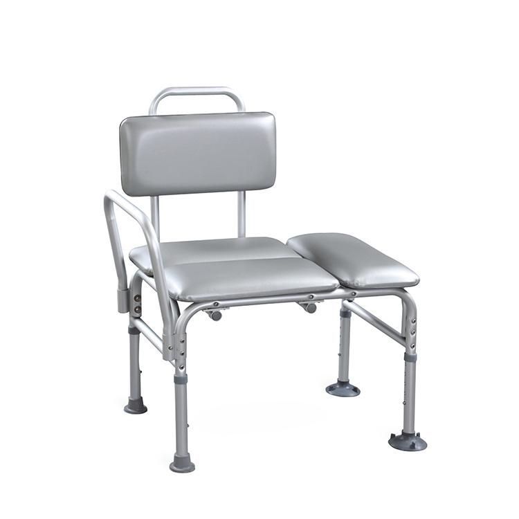 Medical Safety Steel Bathroom Shower Toilet Chair for Elderly Disabled