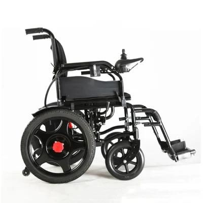 6km/H Steel Topmedi Carton Package 90X48X85 Cm Foldable Wheelchiar Motorized Wheelchair