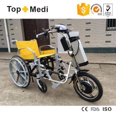 Medical Equipment Electric Power Drive Wheelchair Trailer Handcycle for Disabled