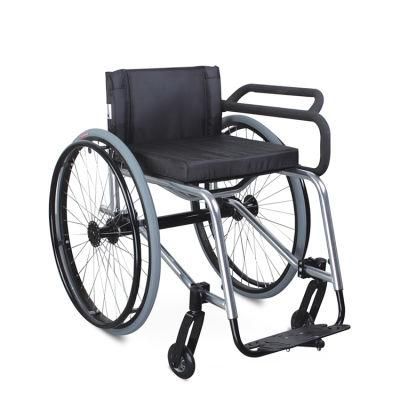 Light Weight Folding Aluminum Leisure and Sport Wheelchair Fencing for Handicapped