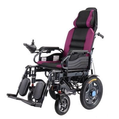 Hot Sale Customized UL Approved Ghmed Carton China Scooter Disabled Aluminum Electric Wheelchair