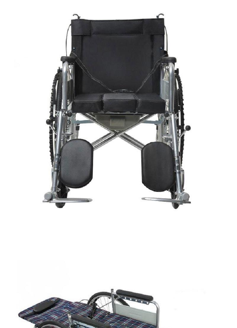 Medical Rehabilitation Equipment Portable Folding Hand Pushed Wheelchair for The Disabled