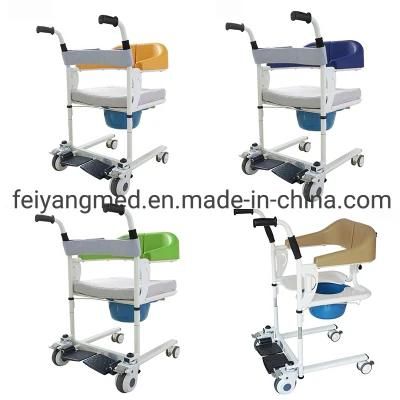 Patient Toilet Shower Chair Transfer Commode