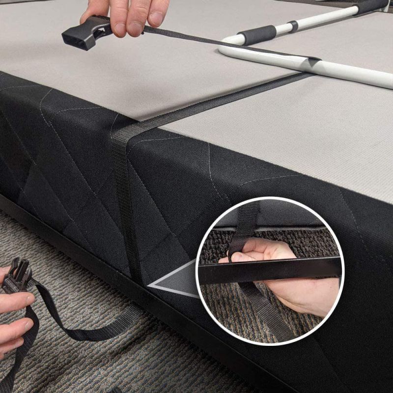 Wheelchair Assist- Steel Bed Assistance Rail W/Storage Bag Foam Handle Sabed Rail with Adjustable Handle