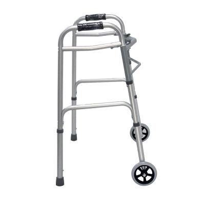 Medical Mobility Lightweight Adult Disabled Aluminum Walker with Wheels