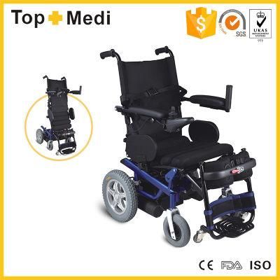 Rehabilitation Therapy Power Electric Standing Wheelchair for Disabled People