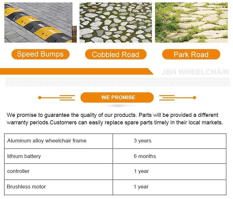 Jbh The Best Designed Power Wheelchair in China D05