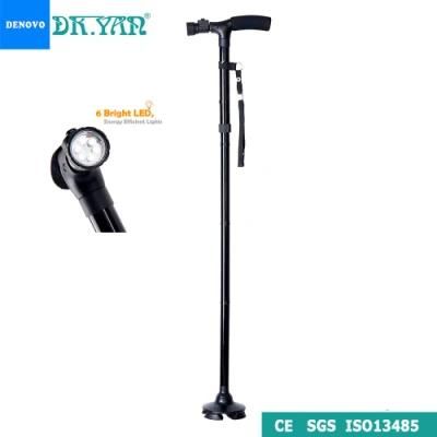 Amazon Hot Sale Folding Walking Cane with LED Light