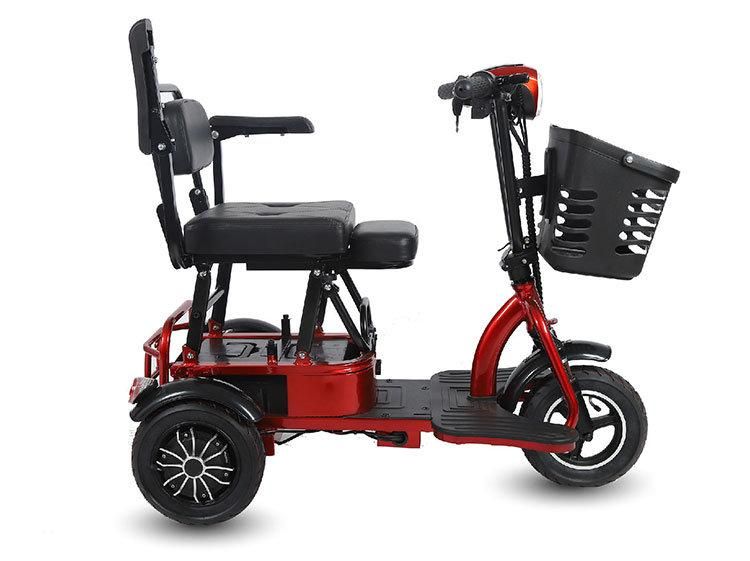High Quality Three Wheel Electric Disabled Scooter Pedicab 3 Wheels Car