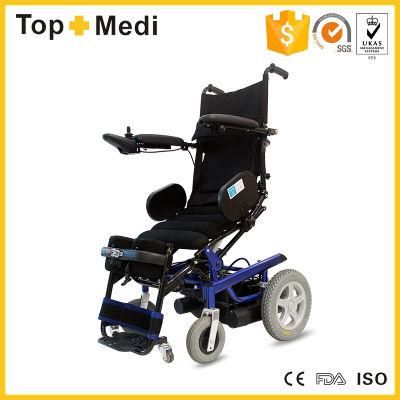 Rehabilitation Equipment Seat Lifting Standing Electric Wheelchair for Disabled