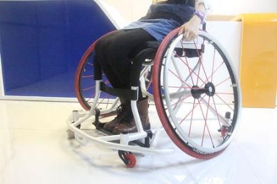 Aluminum Manual Wheel Chair Healthcare Wheelchair Designed for Disabled Sports