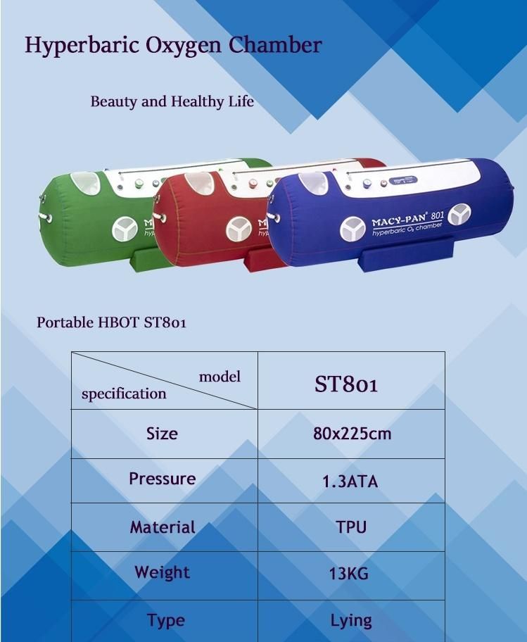 Portable Oxygen Chamber for Sale St801 1.4ATA Medium Pressure