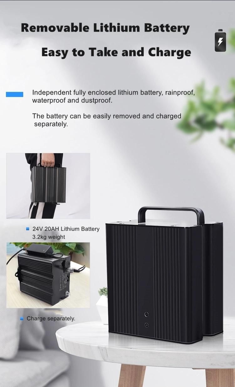 24V30ah Lithium Battery Elder Folding Elektrorollstuhl electric Wheelchair for Adult