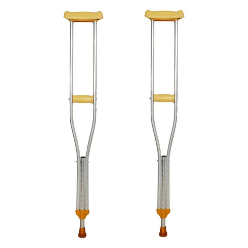 Fashion Color Good Quality Rotatable Footpad Single Aluminum Walking Cane Old Man Adjust Height Lightweight Aluminum Stick for Disabled People Crutch