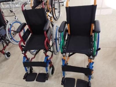New Products Portable Lightweight Children Wheelchair Manual Wheel Chair Wheelchair
