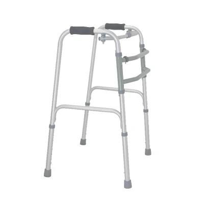 Foldable Mobility Frame Walking Aids Aluminum Walker for Adults