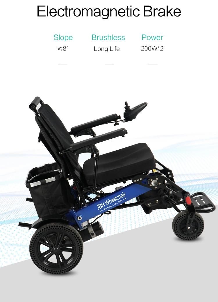 Motion Motor Power Folding Electric Handicapped Wheelchair