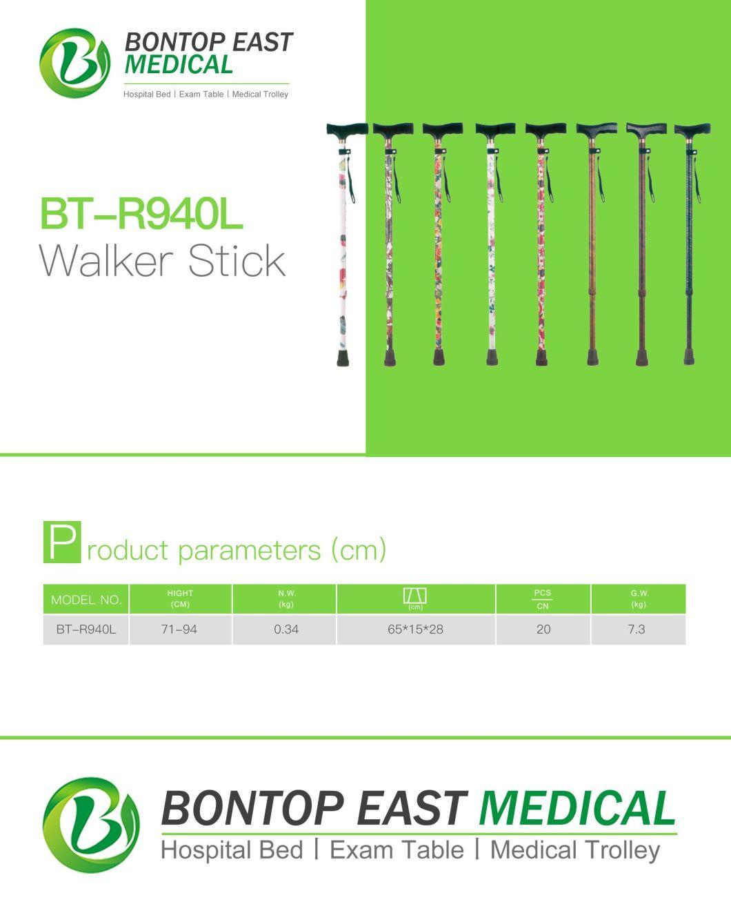 Printing Two Sections Walking Stick Cane / Walking Assistant for Elderly