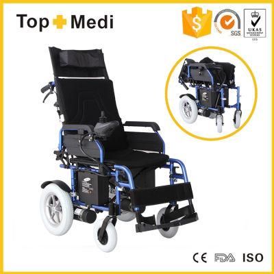Rehabilitation Handicapped Heavy Duty Foldable Reclining Power Electric Wheelchair Prices