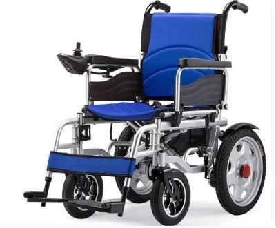 New Style Hot Sale Folding Electric Wheelchair for The Elderly People Disabled Wheelchair