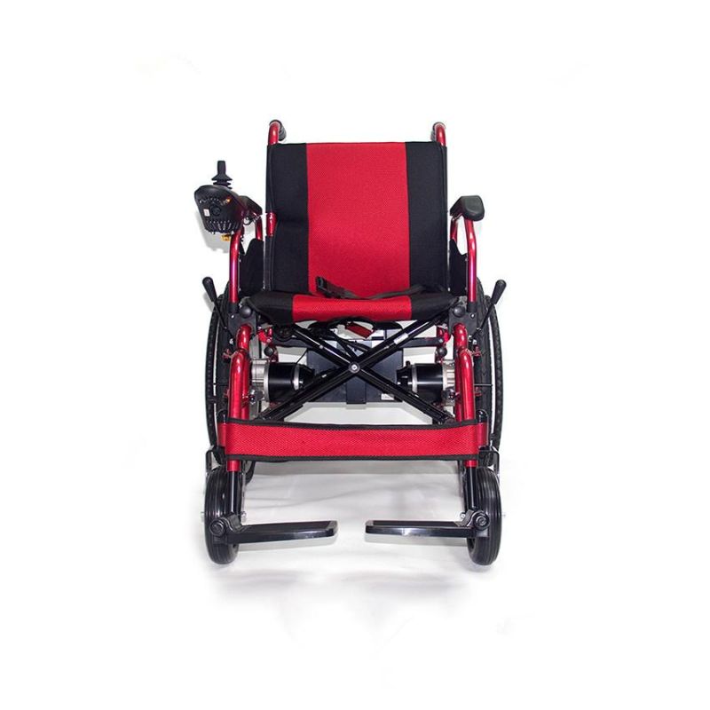 Ce Certificate Lightweight Portable Folding Mobility Power Wheelchair to Distributor