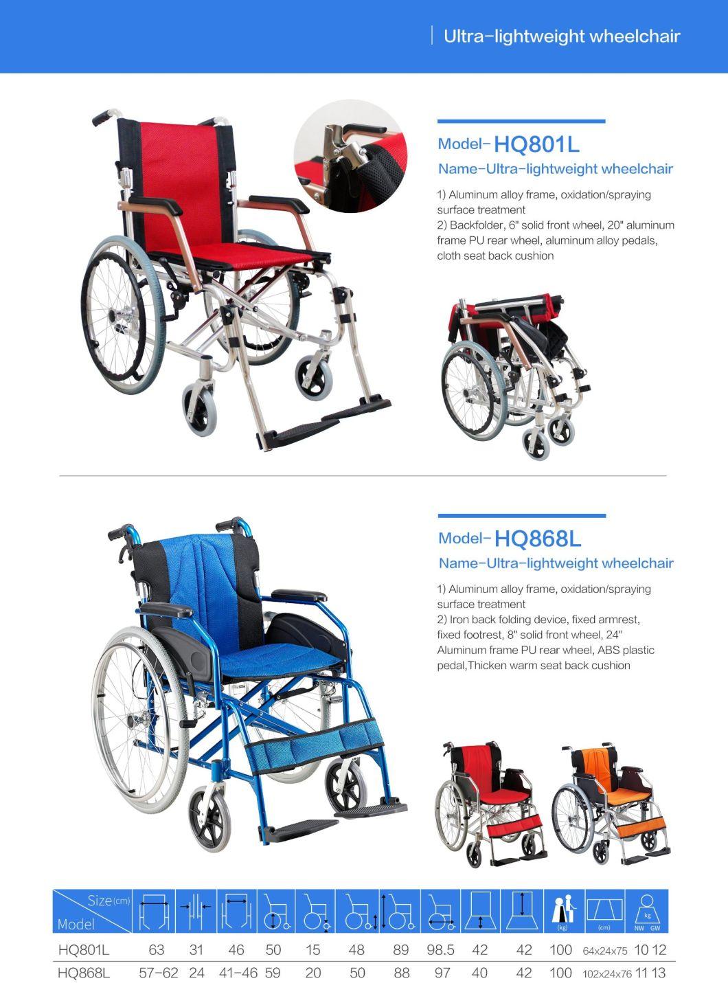 Portable Electric Wheelchair Lightweight Folding Wheelchairs for Adults 2