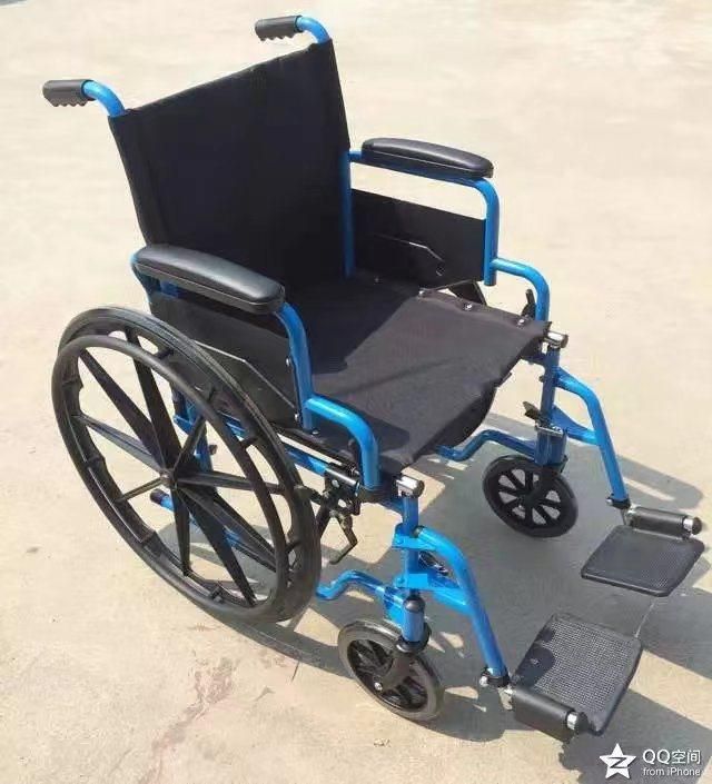 Hot-Sale Folding Lightweight Aluminum Manual Wheelchair for Disable