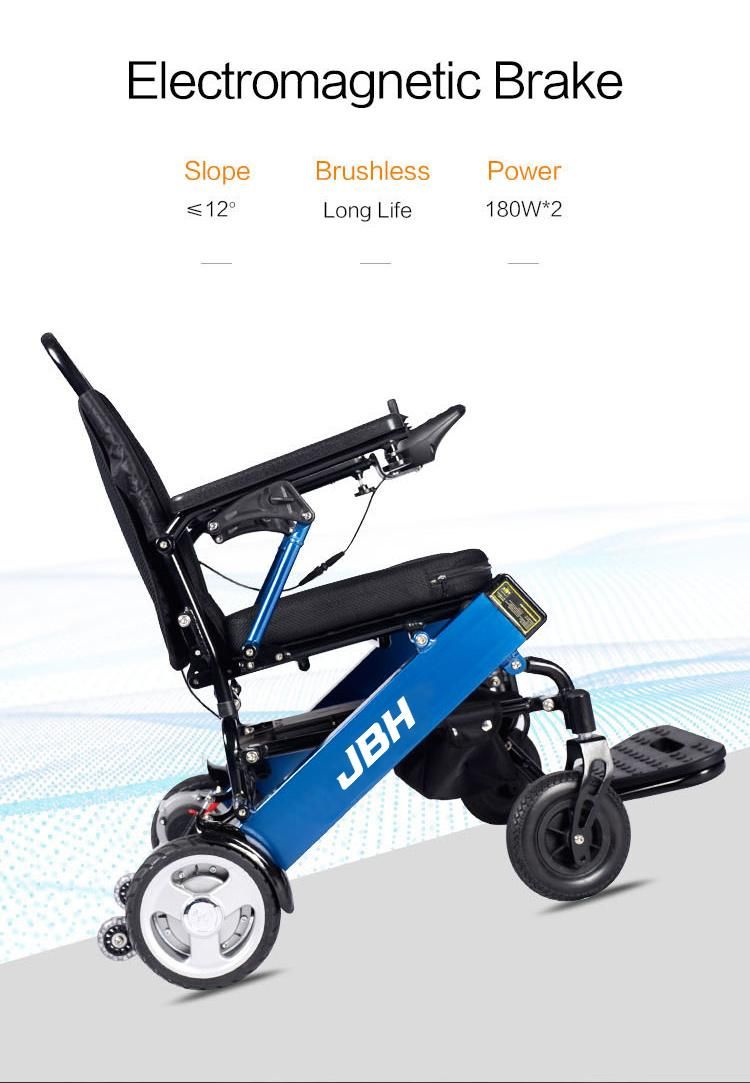 Outdoor Elderly and Disabled Use Lithium Battery Aluminum Alloy D03 Wheelchairs