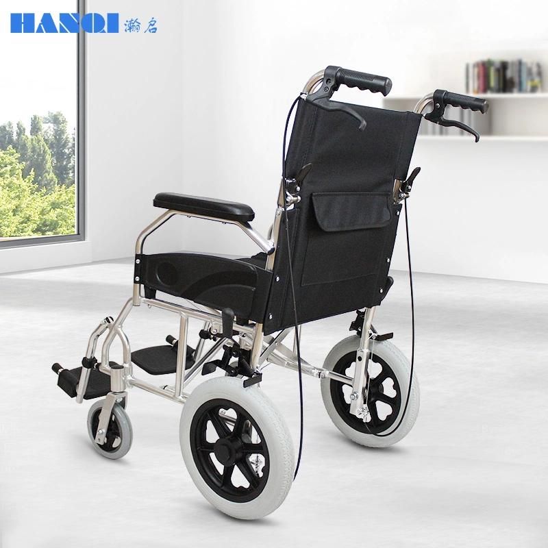 Hq863L-12" High Quality Homecare Manual Lightweight Fordable Wheelchair