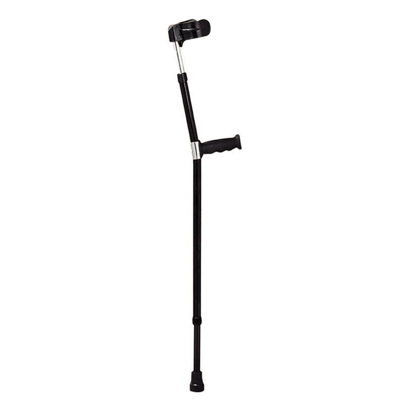 Grey Rubber Tips Underarm Elbow Forearm Crutches