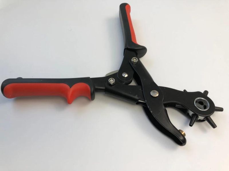 Metal Leather Set Revolving Hole Punch Pliers