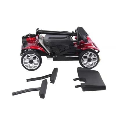 China Ghmed Standard Package Electric Wheelchair Motor 4 Wheel Folding Disabled Mobility Scooter
