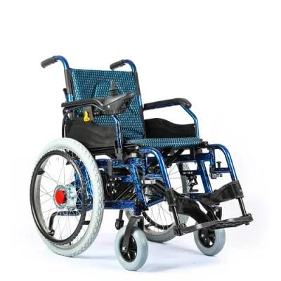 2022 Topmedi Motorized Wheelchair Foldable Mobility Electric Wheelchair