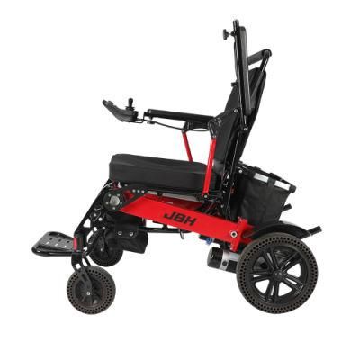PU Air Wheel Folding Automatic Mobility Wheelchair Electric