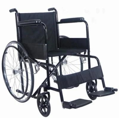 Hot Sale Foldable Manual Wheelchair Lightweight for Disabled