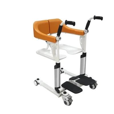 Multifunction Patient Transfer Lift Electric Commode Wheelchair