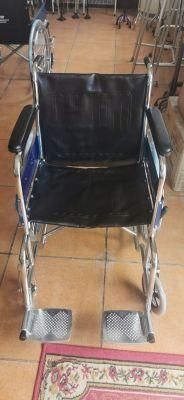 Good Price Customized ISO Approved Electric Wheel Chair Economic Transport Steel 809 Wheelchair