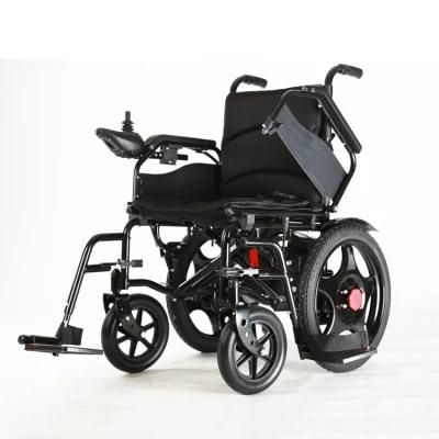 18 Inch Foldable Wheel Chair Multi-Function Easy Clearing Electric Wheelchair