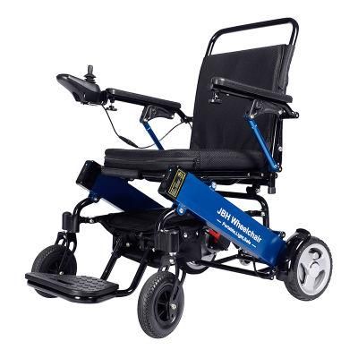 CE Approved Aluminum Alloy Lightweight Folding Handicapped Electric Power Wheelchair