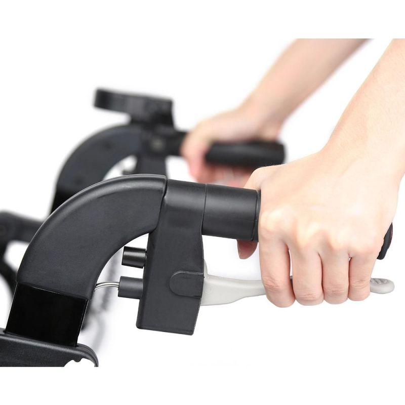 Aluminum Walking Aids Nursing Wheel Chair Foldable Walkers electric Rollator