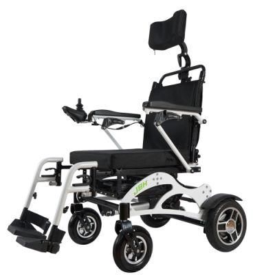 Disabled People Use Aluminum Alloy Electric Wheelchair for Handicapped