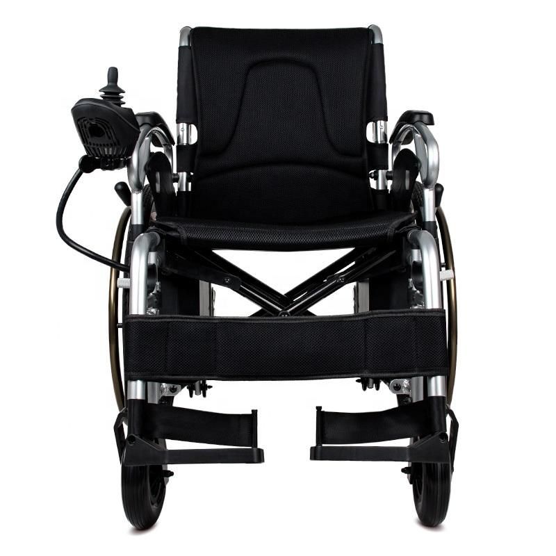 2022 Trending Products Folding Wheel Drive Electric Power Wheelchair for Elderly