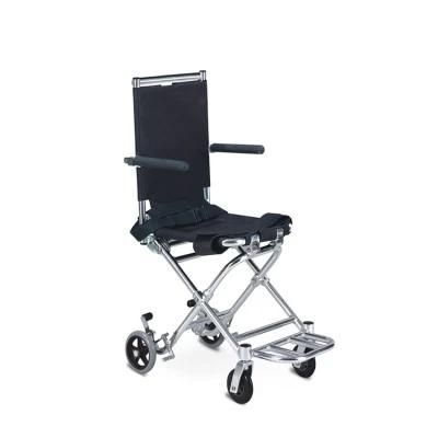 Aluminum Lightweight Folding Outdoor Travel Wheelchair