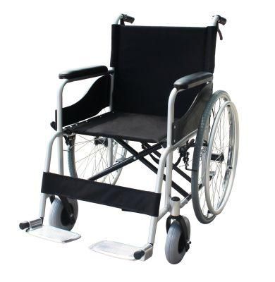 Steel Foldable Economic Wheelchair Fy809 for Disabled