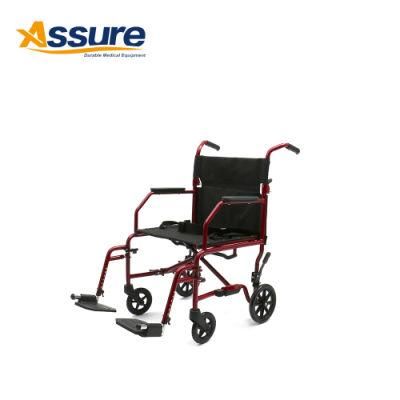 Standard Economy Invalid Steel Folding Manual Wheelchairs