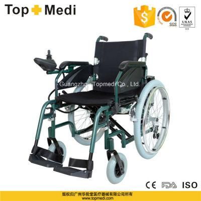Topmedi Aluminum Power Electric Wheelchair with Pg Controller