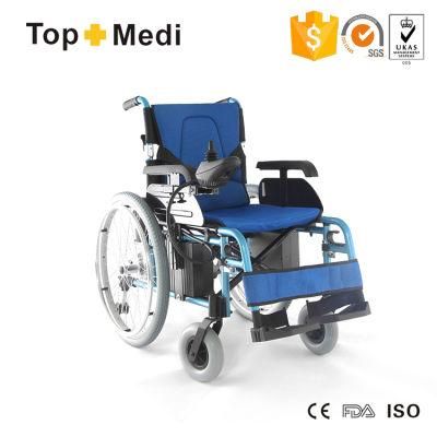 Medical Device Aluminum Folding Power Wheelchair with Optional Battery