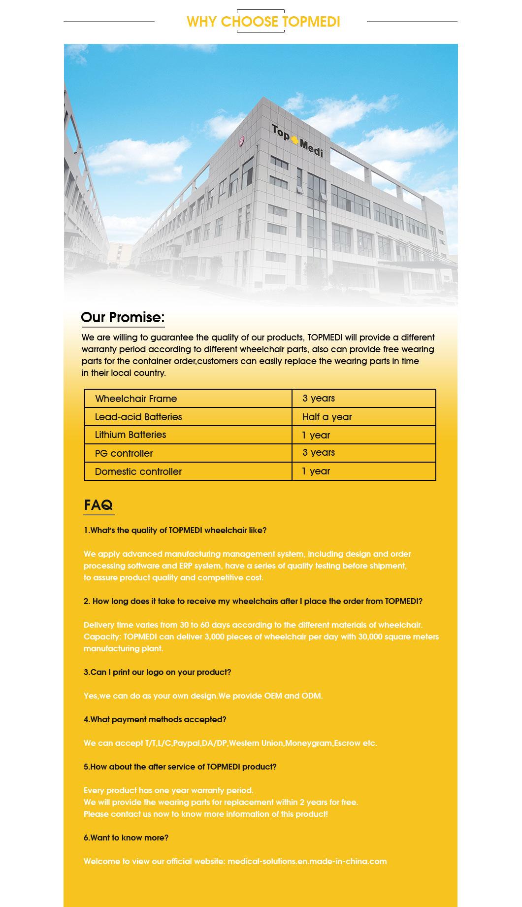 CE/ISO Approved Medical Electric Power Motor Automatic Wheel Chair