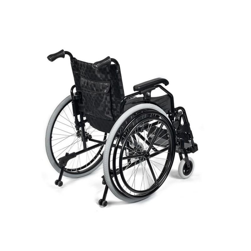 Foshan Portable Aluminium Wheelchair for Sale Light Weight Transport Wheel Chair